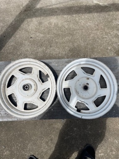 手裏剣ホイール 旧車 当時物 原チャリ ホンダ タクト ディオ DJ1
