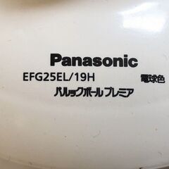 電球型蛍光灯／Panasonic製の画像