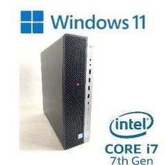 売れました！　　デスクトップPC Corei7 HP ビジネスPC M.2SSD Win11
