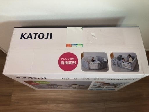 【新品未開封未使用】KATOJI ベビーサークル　2ドア　コロコロランド