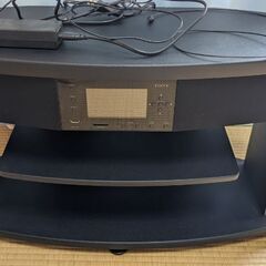 スピーカー付　テレビ台　TV台　転倒防止ベルト付　お洒落カラー画面付き