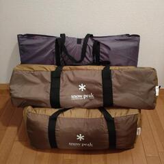 snow peak　エントリーパックTT＆フロアマットセットの画像