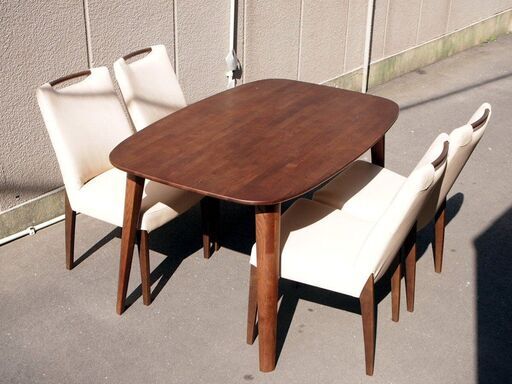 Karimoku カリモク家具 ダイニングセット 5点セット テーブル+椅子4脚