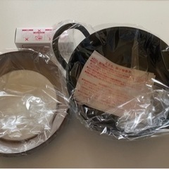 天ぷら鍋　新品未使用　20cm IH＆ガス火対応可　の画像