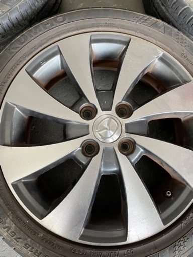 165 55 15 タイヤホイルセット