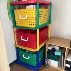 子供のおもちゃ入れ