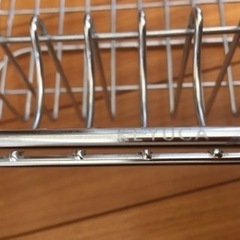 ケユカ　水切りカゴ＋ステンレストレー　マルチシンクバスケットの画像
