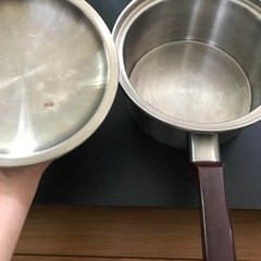 お譲り先決まりました！ IHクッキングヒーター  台 鍋 セットの画像