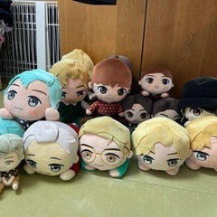 クレーンゲーム　BTS ぬいぐるみ
