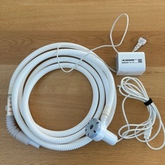 風呂から　洗濯機　