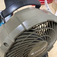 スノーピーク×マキタ　フィールドファン　マキタバッテリー付きの画像