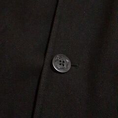 メンズ 黒のピーコートの画像