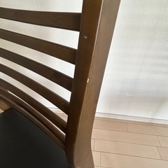 椅子2脚の画像