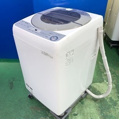 984⭕️洗濯機　SHARP　乾燥　8キロ　綺麗　安い　中古　白　設置無料 984⭕️洗濯機 SHARP 乾燥 8キロ 綺麗 安い 中古 白 設置無料 984⭕️