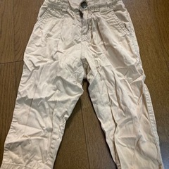 決まりました。男女兼用　ハッシュアッシュ　ベージュの薄手パンツ　...
