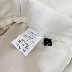clear クリア　パンツ　ベージュ　sサイズの画像