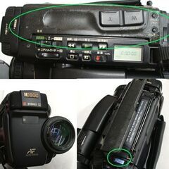 ジャンク品 リコー 8ミリ ビデオカメラ R-88H　付属品有 充電器＆接続コード/取説など 部品取りに ☆ PayPay(ペイペイ)決済可能 ☆ 札幌市 豊平区 平岸の画像