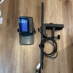 ホンデックス　魚探　PS-611CN 万能パイプ　遮光フード付の画像
