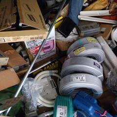 電機店　自営業　処分品　電気屋　配管　電線