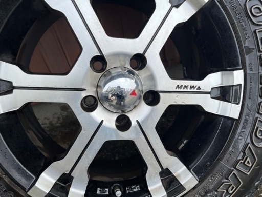 MKW MK-36 ＋夏用タイヤ 4本 デリカＤ5で使用