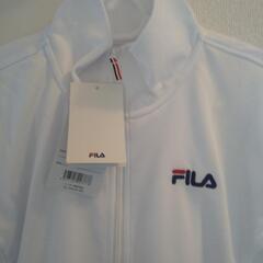 FILA　フィラ　ジップアップ長袖シャツ　★新品タグ付　未使用　ゴルフ、テニス、ランニング、スポーツジムにも最適の画像