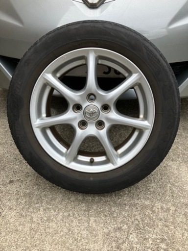 [値下げしました] TOYOTA純正(17インチ)アルミホイール・タイヤ(4本セット)