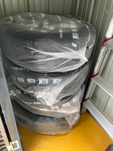 [値下げしました] TOYOTA純正(17インチ)アルミホイール・タイヤ(4本セット)