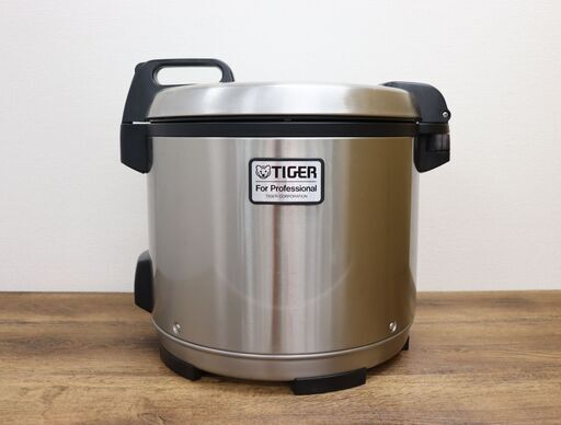 【ヤ取終了6/5】≪J848ジ≫通電OK TIGER/タイガー 炊飯ジャー JNO-A360 容量/3.6L 2022年製 色柄/ステンレスXS 厨房機器/業務用 店舗/飲食店 現状品