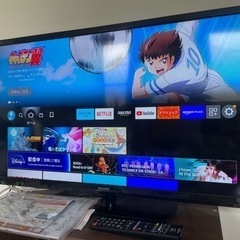 [取引中]2020年製 SHARP AQUOS 32型 テレビ & amazon Fire TV Stick