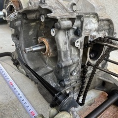 エンジン 腰下 ファイナルリダクション レッツ4 CA45A