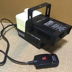 スモークマシン　LEDミラーボール