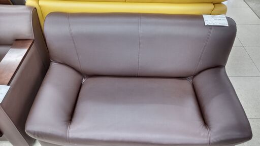 ★ジモティ割あり★  ソファー 焦げ茶 H×D×W クリーニング済み TJ648