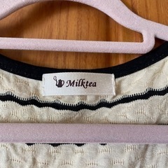 ミルクティーの授乳ワンピースの画像