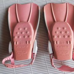 フィン　ピンク　袋は痛みあり　サイズ調整可能の画像