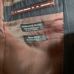 BURBERRY ブラックレーベル オーダーメイドスーツ の画像
