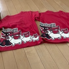 消防車のTシャツですの画像