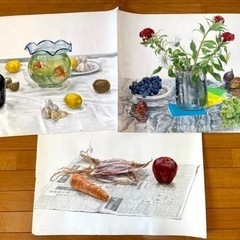 大阪市内で絵画教室をやってます🖼️ 初心者向け　少人数絵画教室　の画像