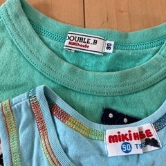ミキハウスの服ですの画像