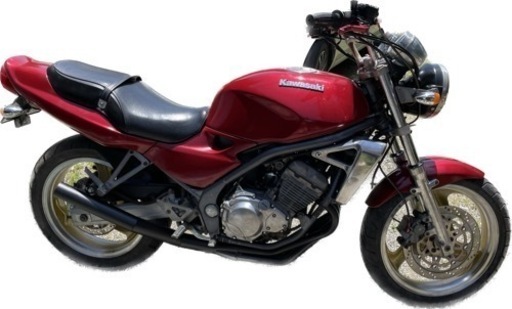 カワサキ　バリオス　距離は17000キロです