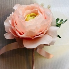 値下げ！ウェディングブーケとブートニアセットの画像