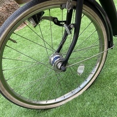 ブリヂストン子供乗せ自転車angelinoの画像