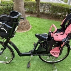 ブリヂストン子供乗せ自転車angelinoの画像