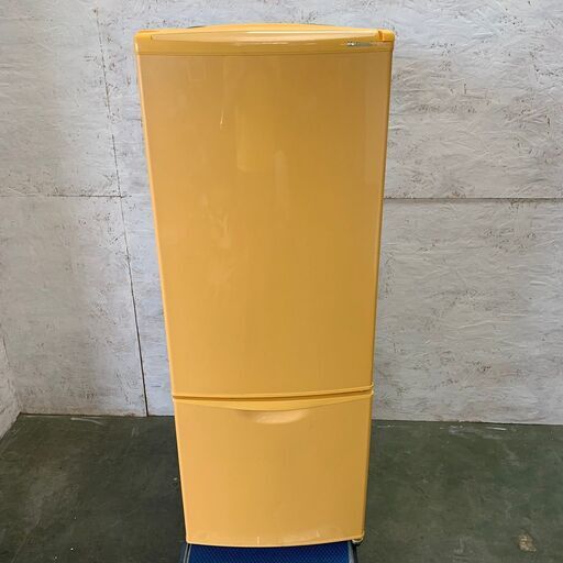 【National】ナショナル ノンフロン冷凍冷蔵庫 容量162L 冷凍室41L 冷蔵室121L NR-B162J-D 2004年製