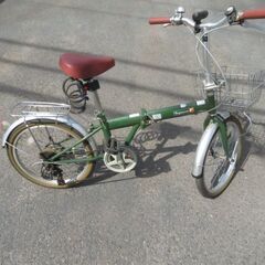 折り畳み自転車　20インチ　6段変速付きの画像