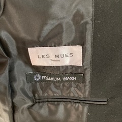 女性スーツ　紺の画像