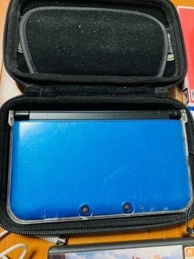 別で交渉中！任天堂 3DS LL 中古 本体＆カバー＆ソフト7本＆充電器セット