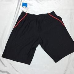 C08-10 新品 ARENA アリーナ 人気の定番商品 メンズ フィットネス 水着 タフスキン ルーズスパッツ インナー付 LAR-6313 ブラック Ｍサイズの画像