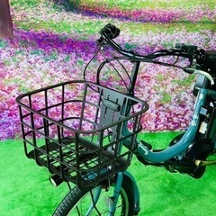 5178子供乗せ電動アシスト自転車ヤマハ20インチの画像