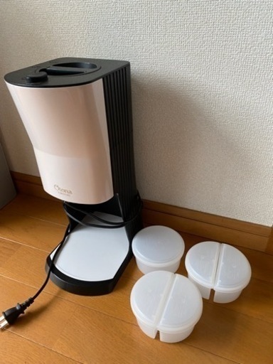 【受取者確定】ドウシシャ　かき氷器　製氷カップ3セット付き