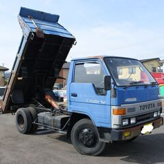 希少 トヨエース G25 ４WD ダンプ 走行少ない BU72 ...